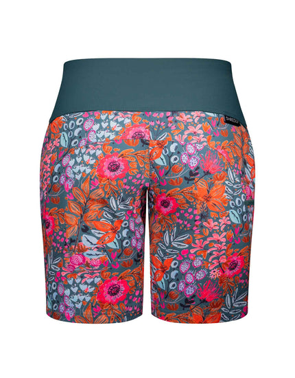 SHREDLY Women's Limitless 7" - Stretch Waistband High - Rise Short : Mimi II