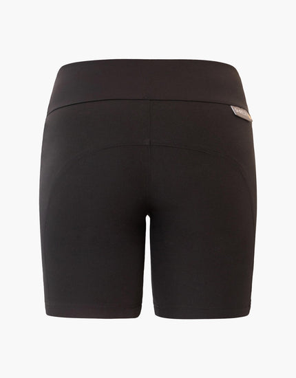 SHREDLY Women's Limitless 7" - Stretch Waistband High - Rise Short : Noir