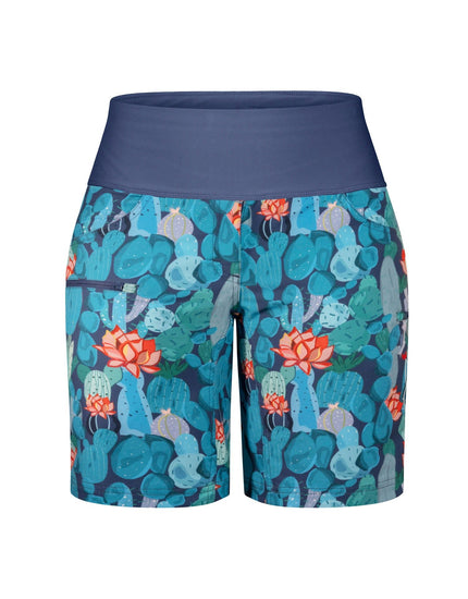 SHREDLY Women's Limitless 7" - Stretch Waistband High - Rise Short : Succi II