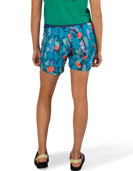 SHREDLY Women's Limitless 7" - Stretch Waistband High - Rise Short : Succi II