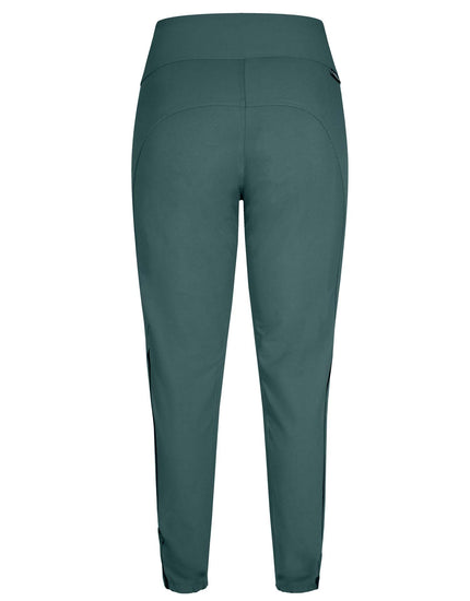 SHREDLY Women's Limitless - Stretch Waistband High - Rise Pant : Deep Sea Green