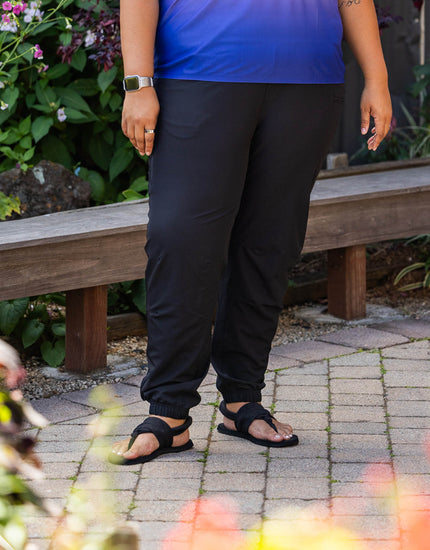 SHREDLY Women's Limitless - Stretch Waistband High - Rise Pant : Noir