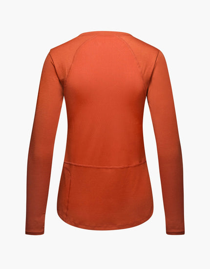 SHREDLY Women's Long Sleeve : Terracotta