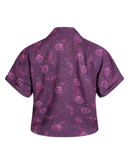 SHREDLY Women's SHREDLY x Marley Blonsky : Short Sleeve Explorer Shirt : MF Manatee