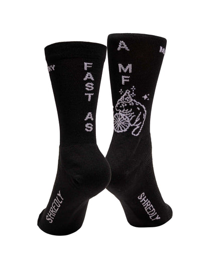 SHREDLY Women's SHREDLY x Marley Blonsky Explorer Crew Sock 6" : MF Manatee