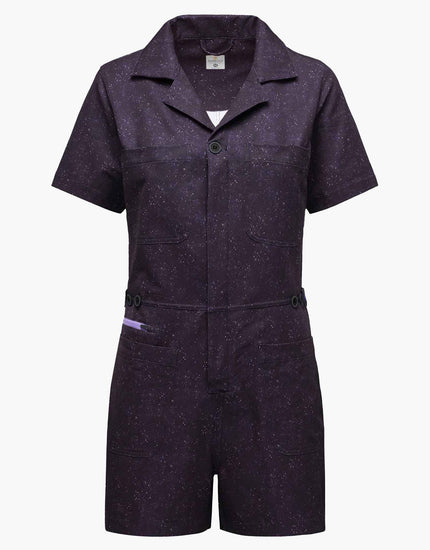 SHREDLY Women's Trail Romper : Galaxy Splatter