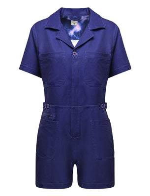 SHREDLY Women's Trail Romper : Midnight