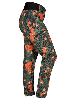 SHREDLY Women's Vented - All Time - Zipper Snap Mid - Rise Pant : Heidi