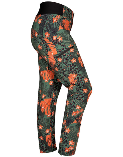SHREDLY Women's Vented - All Time - Zipper Snap Mid - Rise Pant : Heidi