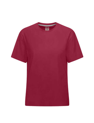 SHREDLY Women's Beyond Tech Tee Vented : Raspberry