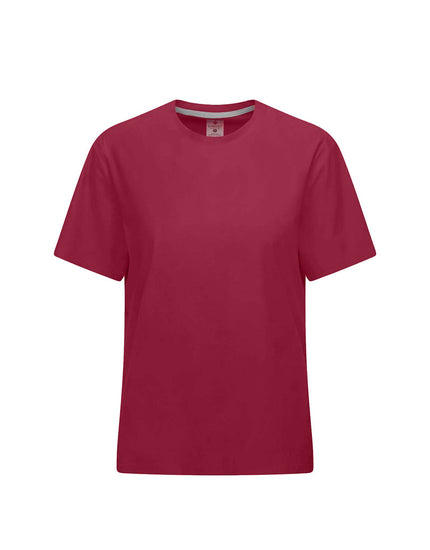 SHREDLY Women's Beyond Tech Tee Vented : Raspberry
