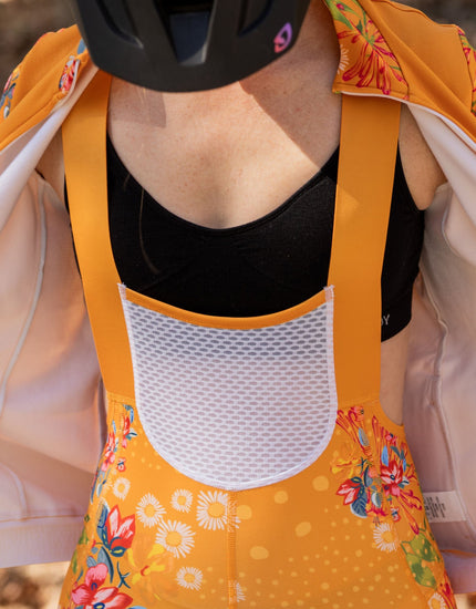 SHREDLY Women's Biker Bib : Flora Sol