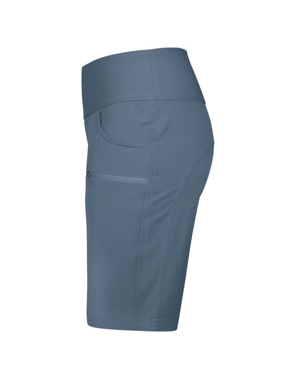 SHREDLY Women's Limitless 11" - Stretch Waistband High - Rise Short : Azul