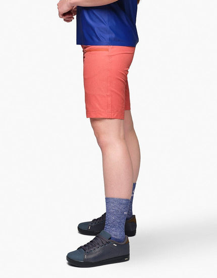 SHREDLY Women's All Time 11" - Zipper Snap Mid - Rise Short : Topo