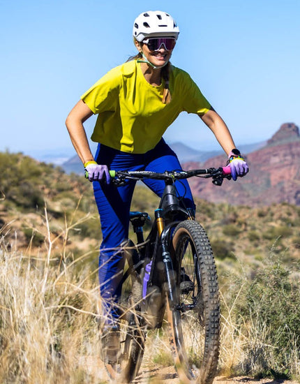 SHREDLY Women's Beyond Tech Boxy Tee : Citron