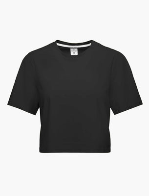 SHREDLY Women's Beyond Tech Boxy Tee : Noir