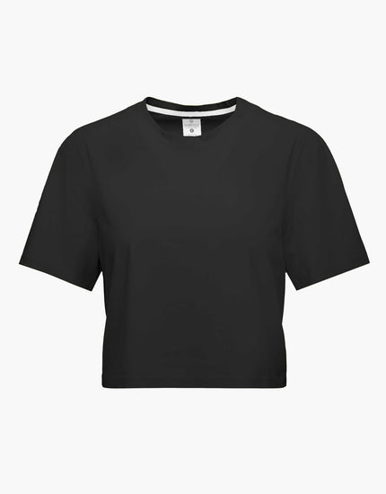 SHREDLY Women's Beyond Tech Boxy Tee : Noir