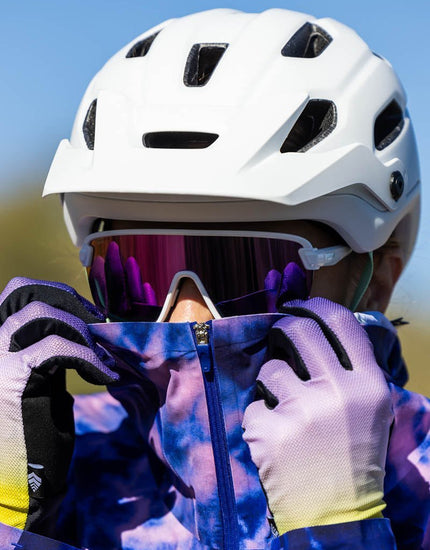 SHREDLY Women's Beyond Tech Jacket : Midnight Tie Dye