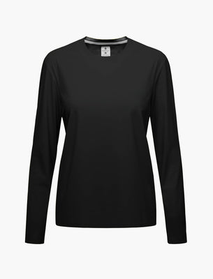 SHREDLY Women's Beyond Tech Long Sleeve : Noir