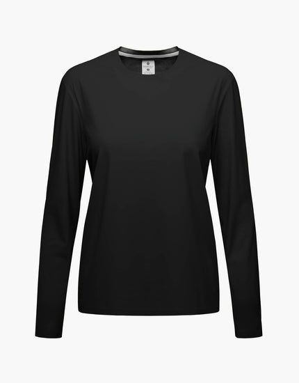 SHREDLY Women's Beyond Tech Long Sleeve : Noir