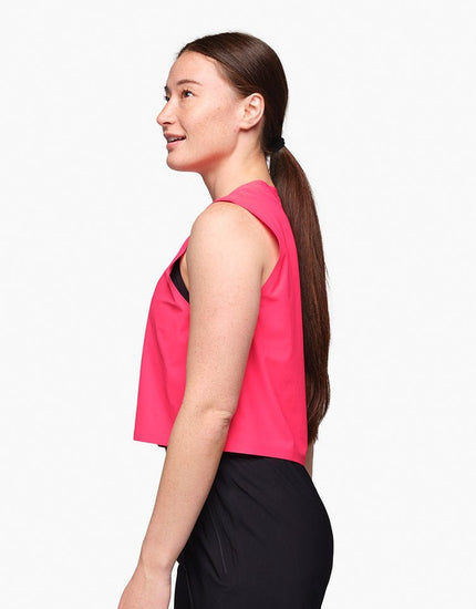 SHREDLY Women's Beyond Tech Tank : Nebula Pink