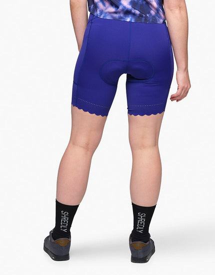 SHREDLY Women's Biker Cham : Midnight