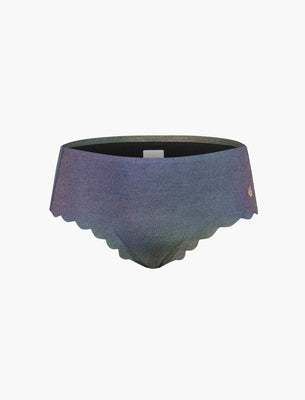 SHREDLY Women's Seamless Hipster Cham : Galaxy Shimmer