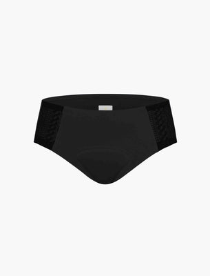 SHREDLY Women's Seamless Hipster Cham : Noir Lace