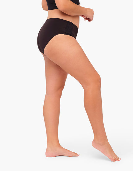 SHREDLY Women's Seamless Hipster Cham : Noir Lace