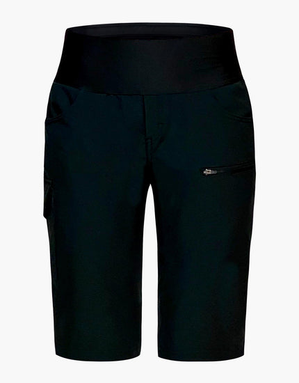 SHREDLY Women's Limitless 14" - Stretch Waistband High - Rise Short : Noir