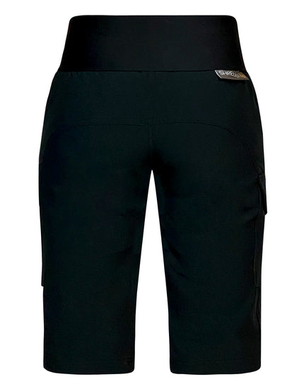SHREDLY Women's Limitless 14" - Stretch Waistband High - Rise Short : Noir