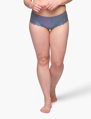 SHREDLY Women's Seamless Hipster Cham : Star Dust Shimmer