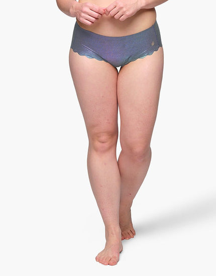 SHREDLY Women's Seamless Hipster Cham : Star Dust Shimmer